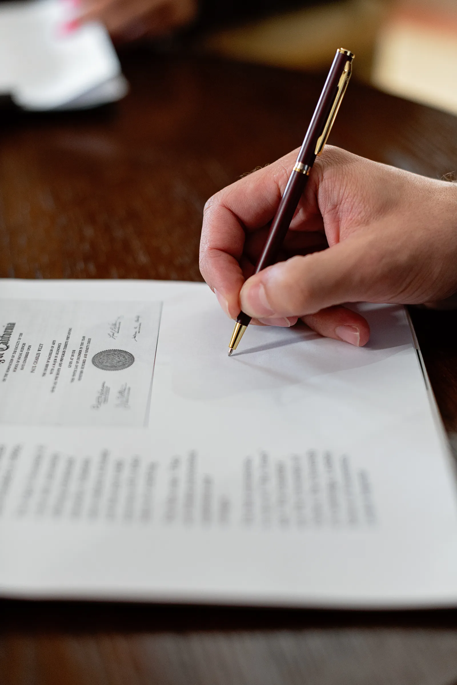 Revue de documents contractuels